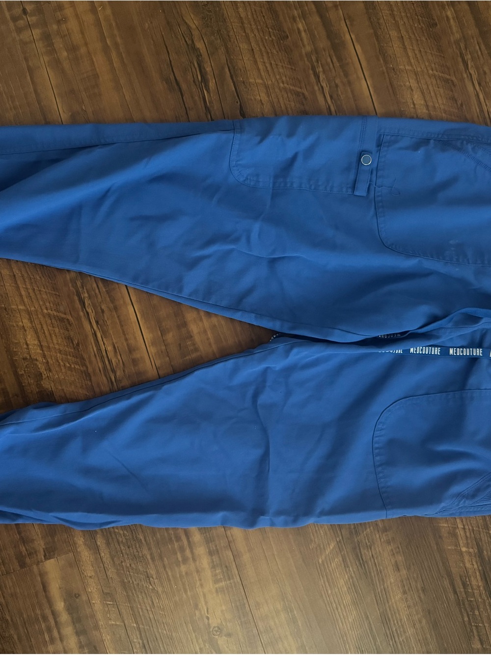 Med Couture Blue Performance Scrub Set